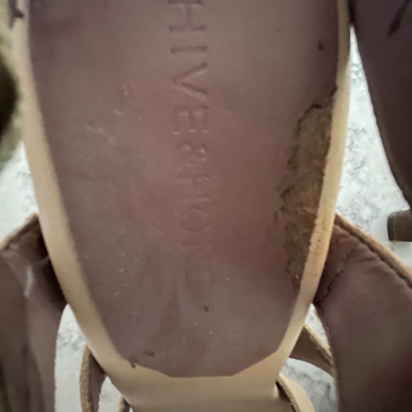 Hive and Honey high heel shoes.  Size 9.5. Color tan. - Picture 7 of 7